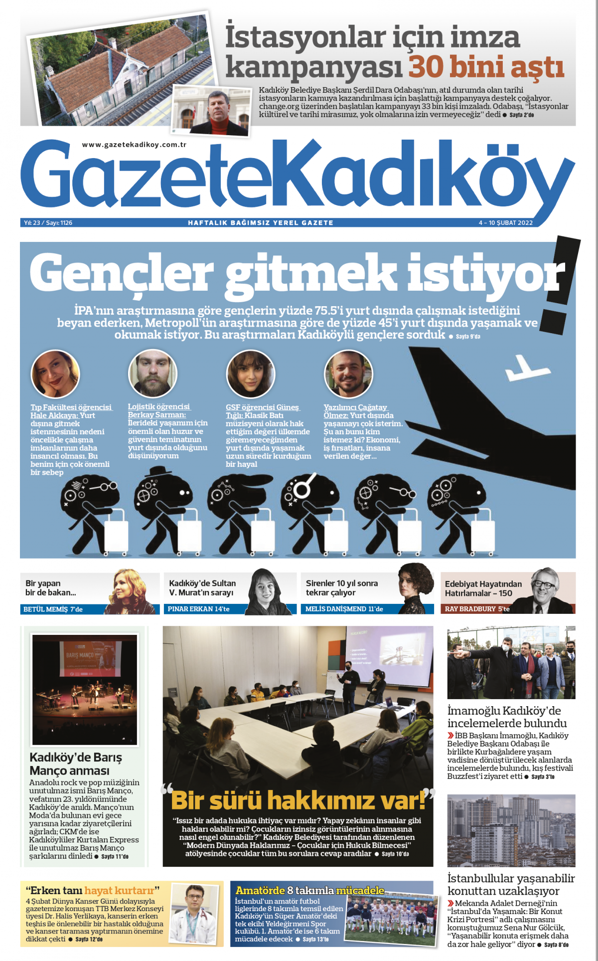 Gazete Kadıköy - 1126. SAYI